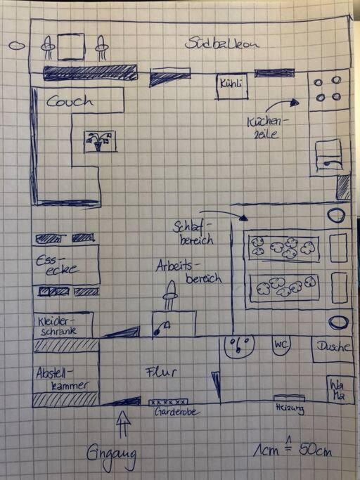 Zentrale Studio Wohnung In Έμντεν Εξωτερικό φωτογραφία